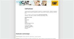 Desktop Screenshot of caterpillar.topobuv.sk