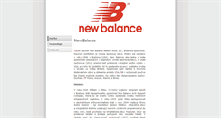 Desktop Screenshot of newbalance.topobuv.sk