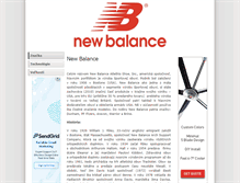 Tablet Screenshot of newbalance.topobuv.sk