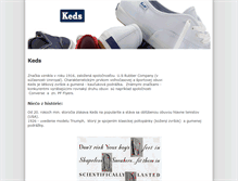 Tablet Screenshot of keds.topobuv.sk